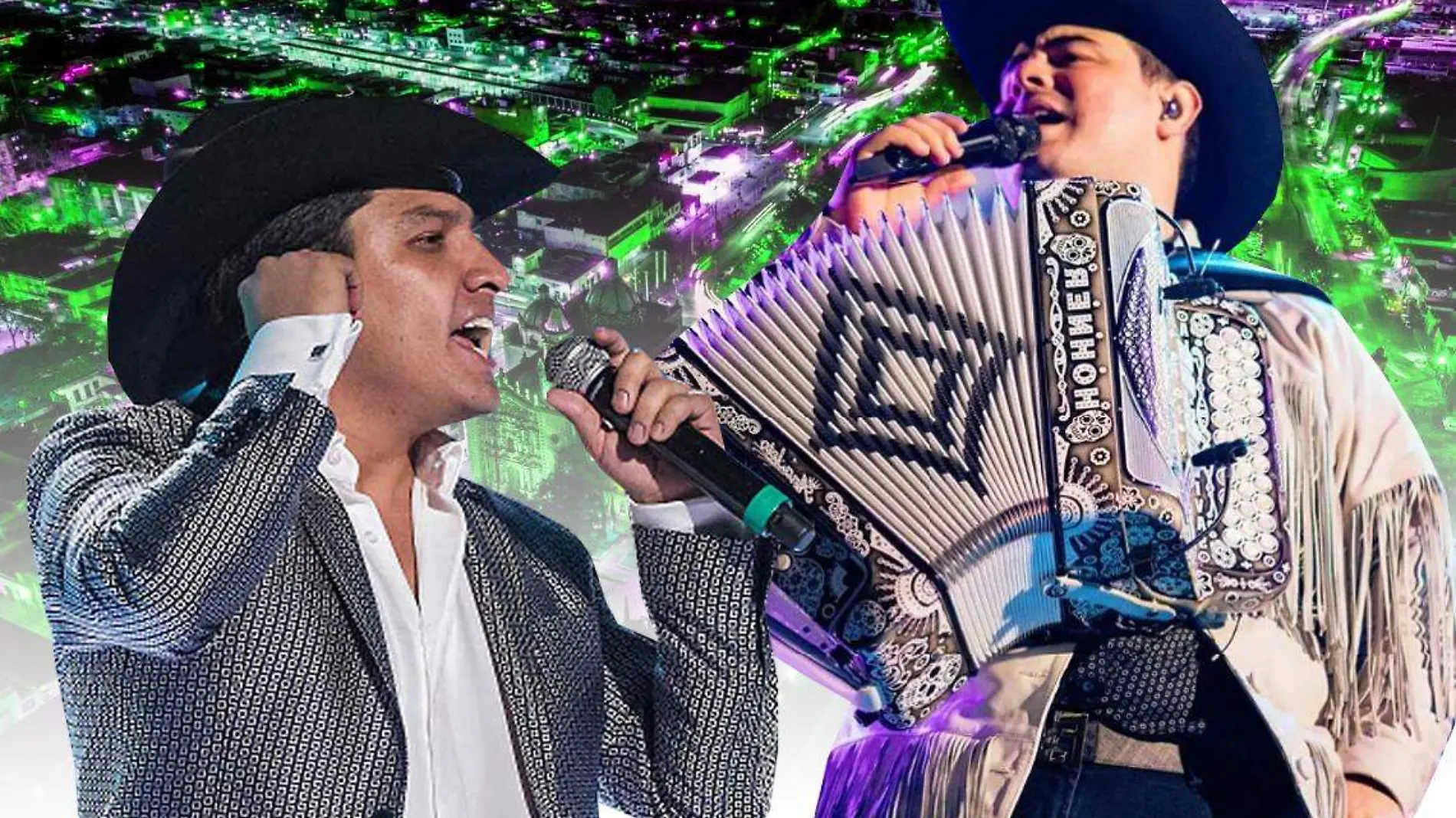 JULION ALVAREZ Y ALFREDO OLIVAS EN SLP